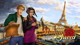 Broken Sword  Shadow of the Templars Reforged Les Chevaliers de Baphomet  PC gameplay [upl. by Drazze]