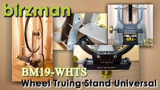 MTB maintenance Birzman Wheel Truing Stand Universal BM19WHTS [upl. by Nomal]