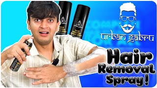 Testing Viral Hair Removal Spray [upl. by Nrojb]