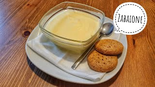 Authentic zabaione in less than 5 minutes [upl. by Neelear]