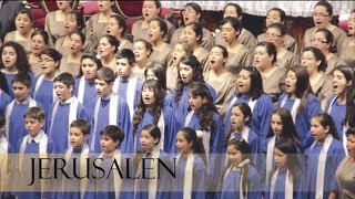 Jerusalén  Coro Sargento Aldea y Coro de Niños de Recoleta [upl. by Ahseyd]