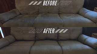 Sofa Deep Cleaning  Stain Removal  Steam Sanitizing [upl. by Navonod]