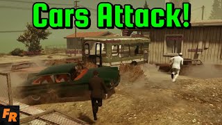 Cars Attack  Decimate Drive But Its In GTA 5 [upl. by Elocim]