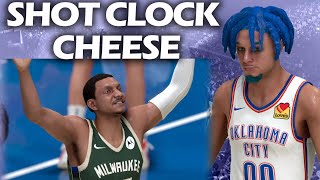 NBA 2K25 Starting 5  Shot Clock Cheese Hes Cold [upl. by Snowber126]