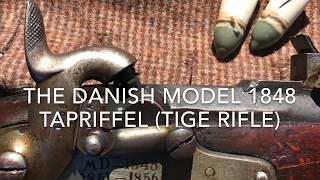 Shooting the Danish Model 1848 Tapriffel tige rifle [upl. by Aida995]