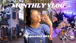 september vlog 🍂 marriage edm and the renaissance festival [upl. by Rednaeel]