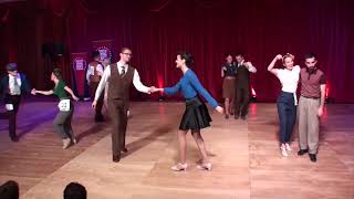 Advanced Lindy Hop Mix amp Match Finals at ESDC 2015 European Swing Dance Championships London [upl. by Iyre708]