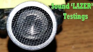 Ultrasonic Parametric Speaker Testings  quotSound Lazerquot [upl. by Elocel]