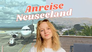 Meine ANREISE und ERSTEN TAGE in NEUSEELAND  Auslandsjahr Auckland [upl. by Esiuqram526]