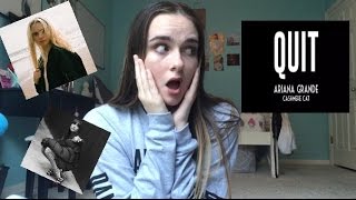 Cashmere cat ft Ariana Grande Quit Reaction [upl. by Aneehta]