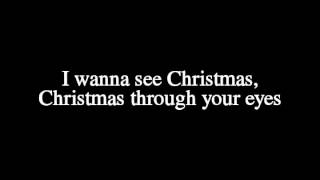 Gloria Estefan  Christmas Through Your Eyes LYRICS [upl. by Onez]