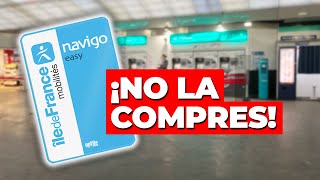 Comprar la tarjeta Navigo Easy no te conviene si [upl. by Rosenstein341]