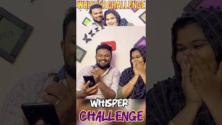 whisper challenge 😂 trending shotsfeed shorts whisperchallenge [upl. by Eiliab]