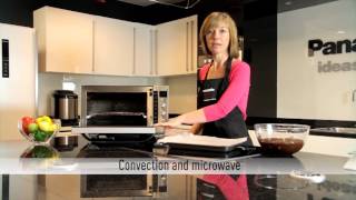 Combination cooking  convection and microwave [upl. by Anaujd450]