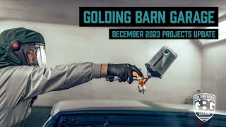 Golding Barn Garage December 2023 projects update [upl. by Matteo]