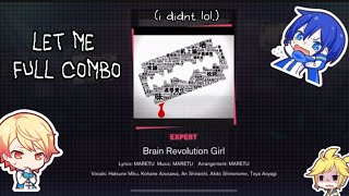 brain revolution girl on a co op show pjsk [upl. by Nayd]