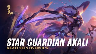 Wild Rift  Star Guardian Akali Skin Overview [upl. by Klingel]