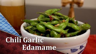 How to make Chili Garlic Edamame [upl. by Aelanej897]