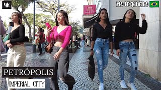 Walking in Petrópolis 🇧🇷 The Emperors City  State of Rio de Janeiro Brazil 【4K】2023 [upl. by Bui880]