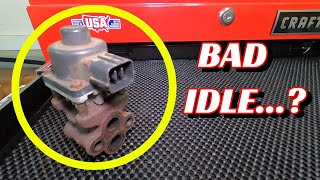 EGR Solenoid Valve  Rough Idling  How to test and replace [upl. by Catie]