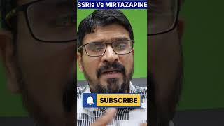 ANTIDEPRESSANTS  SSRIs Vs Mirtazapine antidepressant depression depressiontreatment shorts [upl. by Alag372]