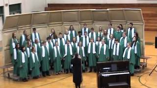 Illiana A Cappella Choir quotDown to the River to Prayquot  Elizabeth Ladizinsky arr [upl. by Yelrebmyk469]