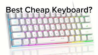 Best Cheap Keyboard for gaming 60 keyboard [upl. by Drofkcor840]