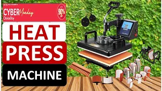 Top 5 Best Heat Press Machine in 2025 on Aliexpress [upl. by Isolt187]