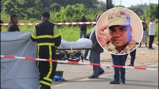 Suriname Nieuws quotMilitair raakt gewond bij ongeluk met bromfiets door verzakkingquot [upl. by Blalock]