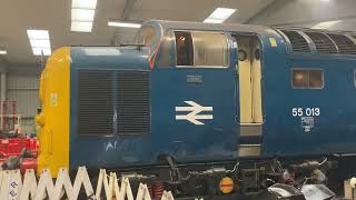 Deltic start up 41123 [upl. by Groveman]