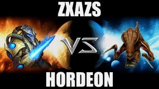 Zxazs P VS Hordeon Z  Starcraft 2 LAGTV [upl. by Yhtrod70]