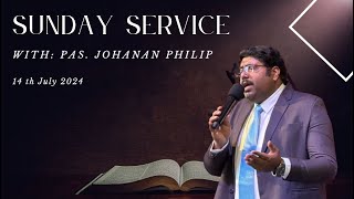 Sunday Service with Pas Johanan Philip I 14072024 I Living Word Missionary Church Germany [upl. by Teik]