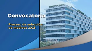 Convocatoria Proceso de selección de médicos IGSS [upl. by Peursem678]