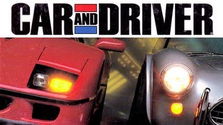 LGR  Car and Driver  DOS PC Game Review [upl. by Haggerty]