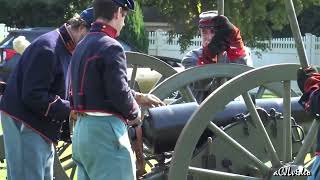 9142024  16th Annual Civil War Weekend At The Grange  6th NY Independent Battery [upl. by Lehsar358]