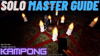 Roblox Kampong Solo Master Guide All Badges  Commentary [upl. by Allebasi]