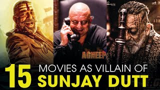 Top 15 Sanjay Dutt Movies as Villain  Sanjay Dutt Movies as Don  sanjubaba [upl. by Victorie]