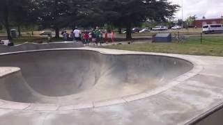 Tour of Glenhaven Skatepark in Portland OR [upl. by Nirehtak277]