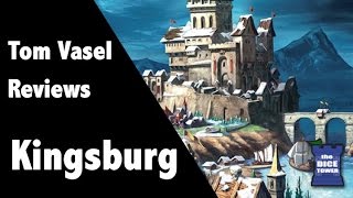 Kingsburg Review  with Tom Vasel [upl. by Annirtak]