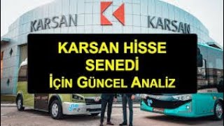 KARSN 100 TLYE GELDİĞİNDE  BEDELSİZ GELECEK🚀KARSAN TEMETTÜ SERİSİNE BAŞLIYOR🔥MEGA HİSSE🚀 [upl. by Elraet]