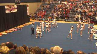 blackman high school tssaa cheerleading competition [upl. by Eimirej]