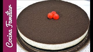 Tarta de oreo sin horno  Recetas de Javier Romero [upl. by Nikal]