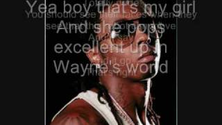 A Milli Clean wlyrics Lil Wayne [upl. by Ahsen441]