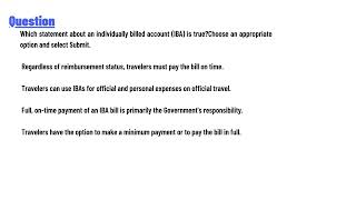 Which statement about an individually billed account IBA is true [upl. by Amlet]