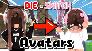 Everytime I DIE I SWITCH AVATARS ✨  Roblox MM2 ⭐ [upl. by Nylesoy]