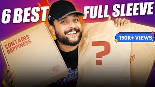 Best Full Sleeve TShirts For Men On AMAZON  The souled Store Tshirt Haul Review 2023  ONE CHANCE [upl. by Adim]