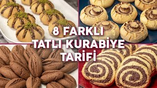 8 Farklı Tatlı Kurabiye Tarifi Hep Aynısını Yapmaktan Sıkılanlara  Kurabiye Tarifleri  Yemekcom [upl. by Delle493]