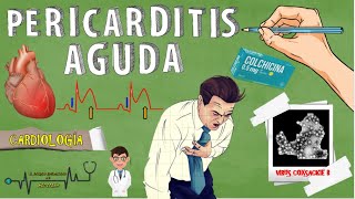 PERICARDITIS AGUDA FISIOPATOLOGÍA TRATAMIENTO ELECTROCARDIOGRAMA ECGCAUSASCLÍNICADIAGNÓSTICO📝 [upl. by Yelruc668]