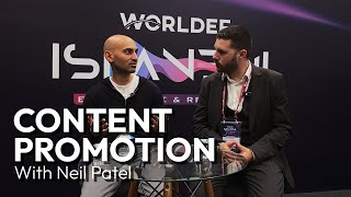 Content Promotion With Neil Patel  2024 Top Marketing Trend [upl. by Assele]