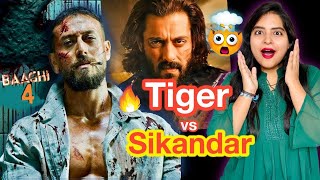 Baaghi 4 vs Sikandar Movie Announcement  Deeksha Sharma । review [upl. by Akinej]